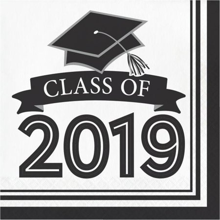 Creative Converting Class Of 2019 Napkins, 36 ct