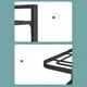 thumbnail image 4 of Estante para ollas multicapa, grueso y resistente, organizador de ollas de esquina redonda para cocina, tres capas/43 x 27 x 23 cm, 4 of 6