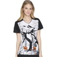 thumbnail image 3 of Tooniforms Women Scrubs Top, V-Neck, TF630, XS, Inseparable, 3 of 7