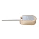 thumbnail image 3 of Cepillo de pared para inodoro, baño, lavabo, mango de acero inoxidable, cepillo con caja de soporte, dorado seitruly  HA000134-03B, 3 of 6