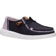 thumbnail image 5 of HEYDUDE Women Wendy Boho Butterfly , Black/Purple, 5, 5 of 6