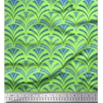thumbnail image 1 of Soimoi Cotton Duck Fabric Scales Geometric Print Fabric by the Yard 42 Inch Wide, 1 of 3
