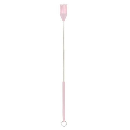 

JINGT Mini Silicone Retractable Brush Upgraded Kitchen Cooking Oil Brush Pink