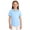 #1-Sky Blue, variant on shoper Girls Polo Shirts Golf Tennis School Uniform Short Sleeve T Shirts V-Neck Collared Workout Tops for 3-14 Years (Dark Blue)