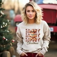 thumbnail image 2 of Howdy Gingerbread - Women's Graphic Sweatshirt, 2 of 11