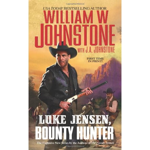 Pre-Owned Luke Jensen, Bounty Hunter (Paperback) by William W. Johnstone