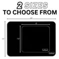 thumbnail image 3 of LuxxPad Tempered Glass Mouse Pad - Enhanced Precision for Gaming & Work, Durable & Scratch-Resistant, Colors (Black, 10" x 14"), 3 of 6