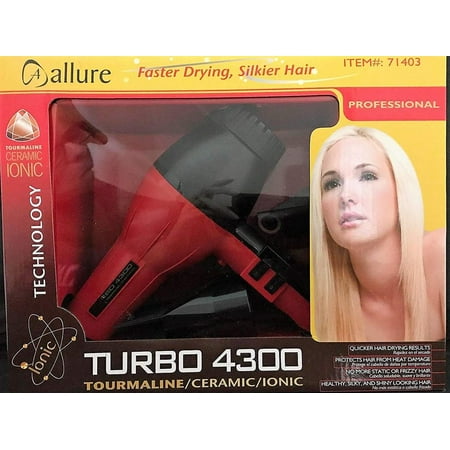 Allure Turbo 4300 Tourmaline/Ceramic/Ionic Hair
