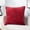 BURGUNDY, variant on Videri Home 20"x20" Cream/Beige Velvet Decorative Throw Pillow Covers, Neutral for Any Room(2 Pack)