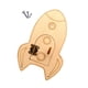 thumbnail image 4 of Tablero de actividades Montessori con accesorios DIY para preescolar, regalos navideños Cohete, 4 of 9