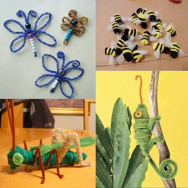 200 pièces de 20 couleurs, cure-tuyaux, tiges de chenille, cure-tuyaux pour travaux manuels, nettoyeur de tuyaux, fournitures d'art et d'artisanat 200 pièces de 20 couleurs, cure-tuyaux, tiges de chenille, cure-tuyaux pour travaux manuels, nettoyeur de tuyaux, fournitures d'art et d'artisanat