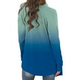 thumbnail image 6 of BEFOKA Women's Lightweight Longer Length Open-Front Long-Sleeve Cardigan Sweater Gradient Oversized Cardigans Soft Summer Long Flowy Kimonoes Cardigans Beach Cover Up Tops Long Flowy Going Out top, 6 of 6