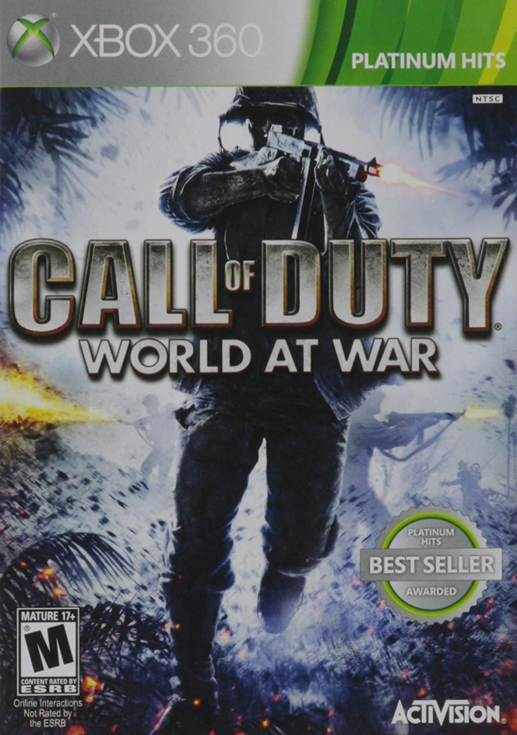 Call of Duty World At War Backwards Compatible, Activision, Xbox, 360,  [Digital], 047875881921 