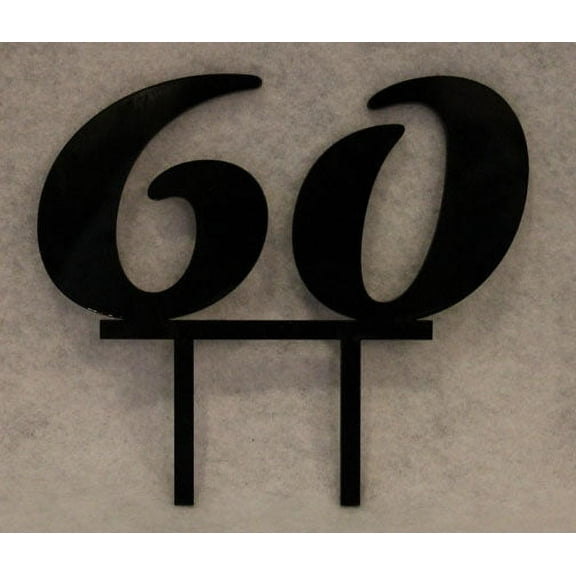 Birthday Cake Toppers - 60 - Assorted Colors