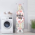 thumbnail image 3 of HELLHERO Replacement Valentines Day Ironing Board Cover 3 Fasteners Elastic Edge Snug Fit, Butterfly and Floral Design, 3 of 5