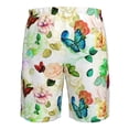 thumbnail image 6 of Naloa Floral Vintage Men's Beach Shorts, Surfing shorts, Swim trunks, Quick Dry Swim Trunks for Surfing Beach Fun - X-Large, 6 of 9