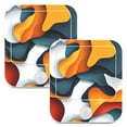 thumbnail image 7 of Yayeee 2-Pack Plug in LED Night Lights with Light Sensors Motion Detectors, Abstract Wavy, 7 of 7
