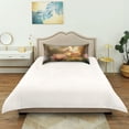 thumbnail image 6 of Dailycode Satin Pillow Case Standard Silk Pillow Cover for Hair and Skin Envelope Closure Fairy Flying over Flowers 20"x26", 6 of 9