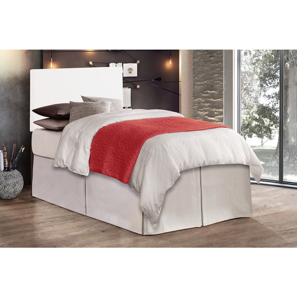 Glory Furniture Nova Twin Headboard in White Color