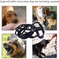 thumbnail image 2 of Soft Basket Muzzle For Dogs Secure And Comfortable Fit, Better Prevent Bites, Chewing And Barking Muzzle, 2 of 5