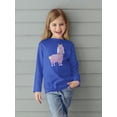 thumbnail image 2 of Beautiful Lama Bride Long Sleeve Toddler -Image by Shutterstock,  2 Toddler, 2 of 4