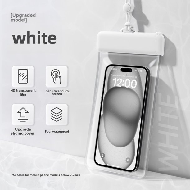 Una generación de bolsas impermeables para teléfonos móviles con pantalla táctil, para nadar, llevar, a prueba de lluvia, selladas, para bucear, fundas impermeables para teléfonos móviles