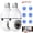 White-2 Cameras, variant on 1080P Light Bulb Security Camera | 5G WiFi, Color Night Vision, Motion Detection, Two-Way Audio, Audible Alarm, Indoor Outdoor Use