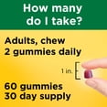 thumbnail image 4 of Suplementos de zinc Nature Made, 30 mg, 60 gomitas, suministro para 30 días, 4 of 6
