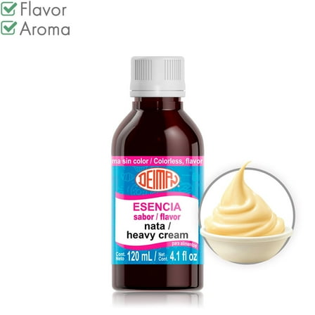Artificial Food Flavoring - Essence- Heavy cream - Size:120ml