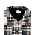 thumbnail image 2 of Wonder Nation Boys Shacket with Faux Shearling Lining, Sizes 4-18 & Husky, 2 of 3
