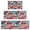 Pioneer Flower Floral-1, variant on Pioneer Flower Floral Print Pattern Kitchen Rugs Sets Of 3,Kitchen Runner Rugs Non Skid Washable,Decorative Kitchen Floor Mats for Kitchen,Sink,Laundry,17X30 Inch 17X47 Inch 17X59 Inch