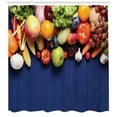 thumbnail image 3 of Ambesonne Harvest Shower Curtain, Organic Fresh Fruits, 69"Wx70"L, Multicolor, 3 of 3