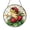 Acrylic 3.5 Inch, variant on Cute Strawberry Frog Stained Glass Style Acrylic Window Suncatcher Hanging Decor, Decorative Panel Ornament for Nature Window Art and Garden Theme Home Decoration