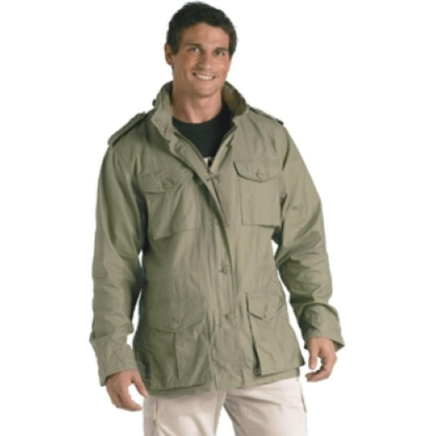 Rothco - Lightweight Vintage M-65 Field Jackets, Sage Green, XL ...