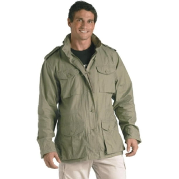 Rothco Lightweight Vintage M65 Field Jackets, Sage Green, XL