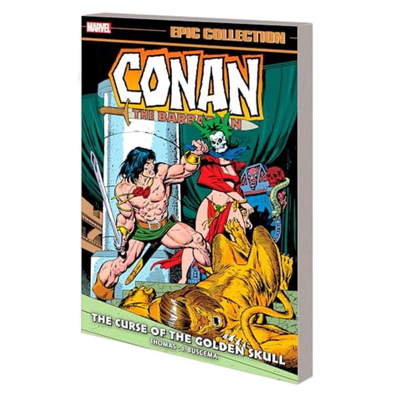 Pre-Owned Conan The Barbarian Epic Collection: The Original Marvel Years - The Curse of The Golden Skull Paperback