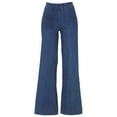 thumbnail image 6 of Ellos Women's High-Waist Wide Leg Jeans Jeans, 6 of 6