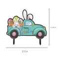 thumbnail image 3 of Easter Outdoor Decorations with Led Light, Easter Bunny Yard Signs with Stakes Large Rabbits Party Supplies for Spring Easter Lawn Garden Welcome Decoration, 3 of 7