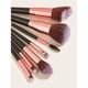 thumbnail image 4 of Fiudx Pinceles de Maquillaje Profesionales, Tacto Aterciopelado, Herramientas de Precisión de Uñas, Aplicación En Rostro, Ojos y Labios, Uso Principiantes y Expertos, Incluye Estuche de Viaje de Cuer, 4 of 5