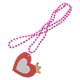 thumbnail image 5 of Collar con colgante de cuentas en forma de corazón para San Valentín, para mujeres y niñas, accesorios y decoraciones para fiestas, 5 of 7