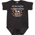 thumbnail image 3 of Inktastic My Big Sister Graduated and I'm Super Proud Boys or Girls Baby Bodysuit, 3 of 5