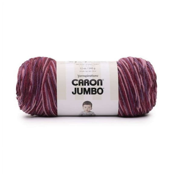 Caron Jumbo Print Yarn-Pink Kiss