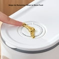 thumbnail image 4 of Contenedor de Cereales ANGGREK Transparente Sellado Dispensador Granos de Arroz para Cocina Con Vaso Medidor, 4 of 7