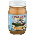 thumbnail image 3 of East Wind Nut Butters Gluten Free Smooth Peanut Butter with Salt, 16 Ounce -- 6 per Case., 3 of 6