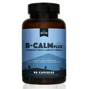 Natural Rhythm B-CALMplex - Stress B-Complex - Vitamin B Complex for Stress & Anxiety Support - 90 Capsules