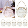 thumbnail image 2 of 10 Set Candy Boxes Bags Hexagonal Chocolate Gift Boxes with Ropes for Wedding SuppliesMarble, 2 of 4