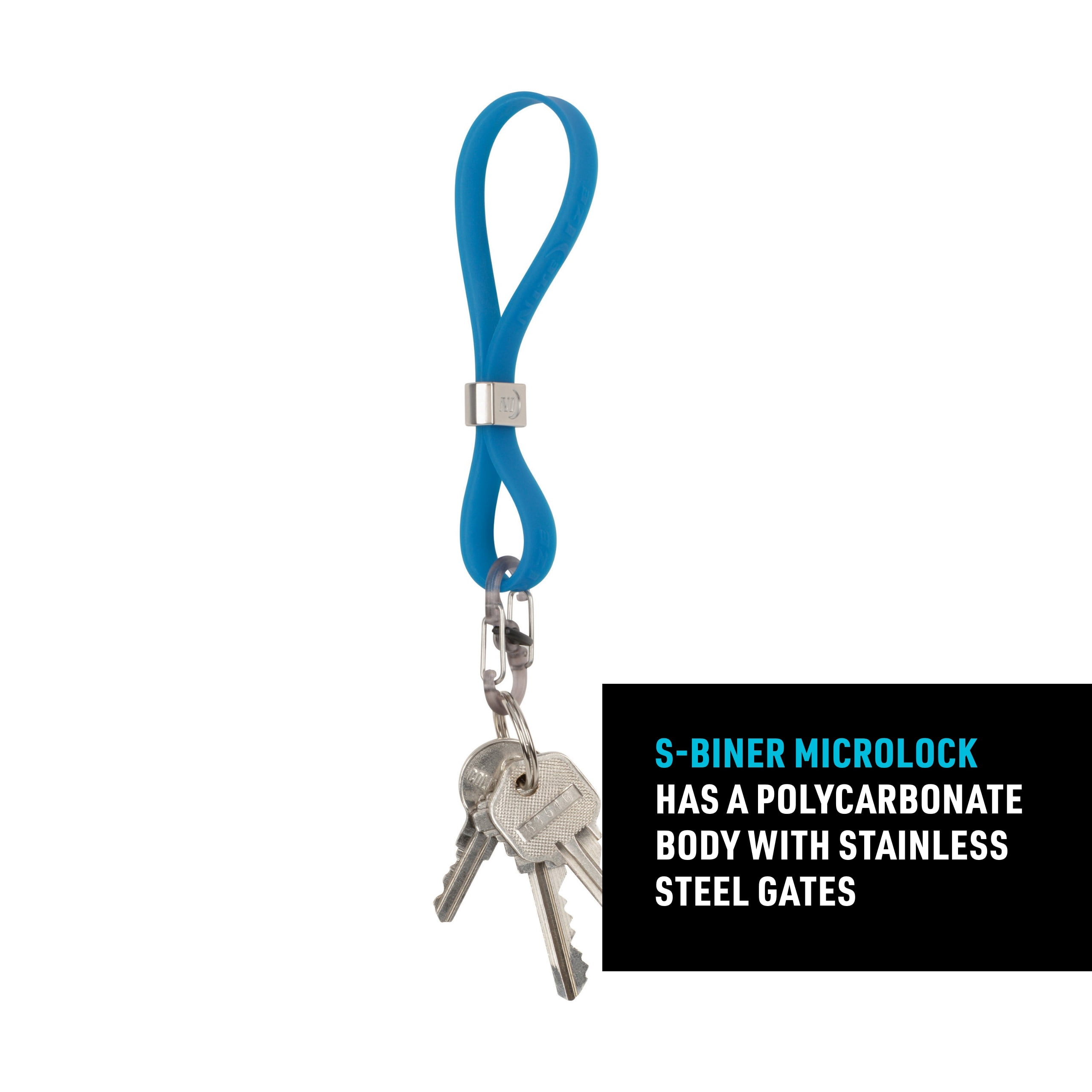 Nite Ize Cinch-A-Lot Stretch Strap - Blue - 3 Count (3 Pack