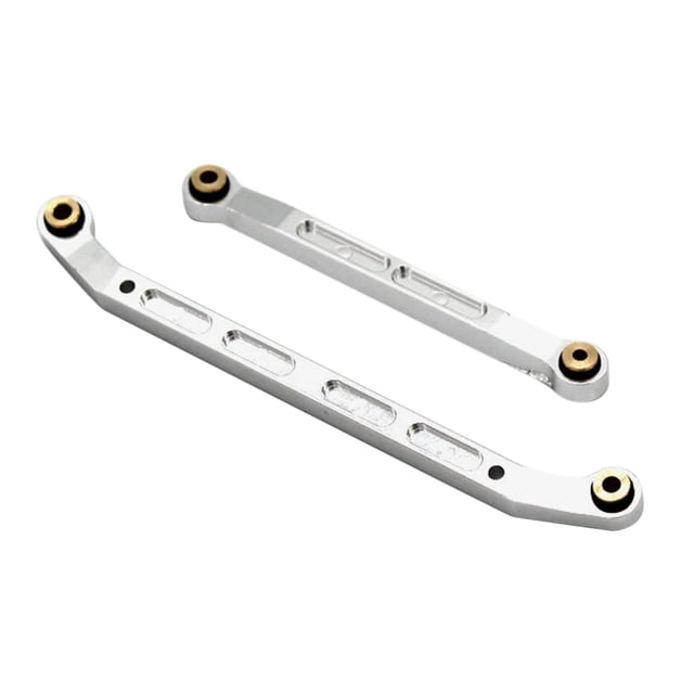 2 Piezas de Aleación de Aluminio 1:18 Eslabones de Dirección Baoblaze