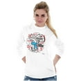 thumbnail image 3 of Grouchy Smurf Angry Cranky Cartoon Long Sleeve TShirt Men Women Brisco Brands M, 3 of 6