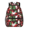 thumbnail image 1 of Disketp Merry Christmas1 Mochila Estampada para Hombre y Mujer – Mochila Ligera Clásica con Múltiples Bolsillos para Universidad, Trabajo y Viajes-One Size, 1 of 5